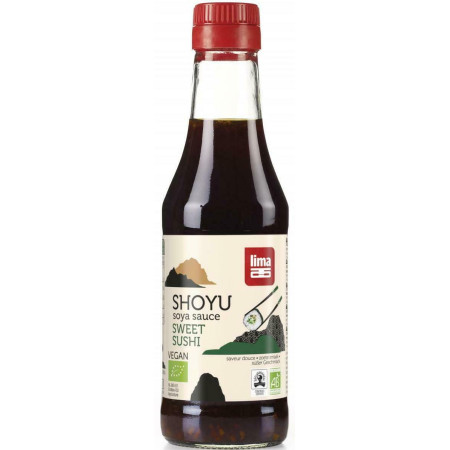 Sos de soia Shoyu sweet sushi bio 250ml Lima Sos de soia Shoyu sweet sushi bio 250ml Lima