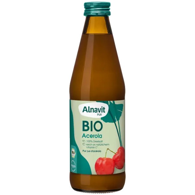 Suc de acerola bio 330ml Alnavit