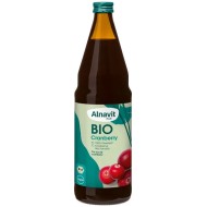 Suc de merisoare bio 750ml Alnavit