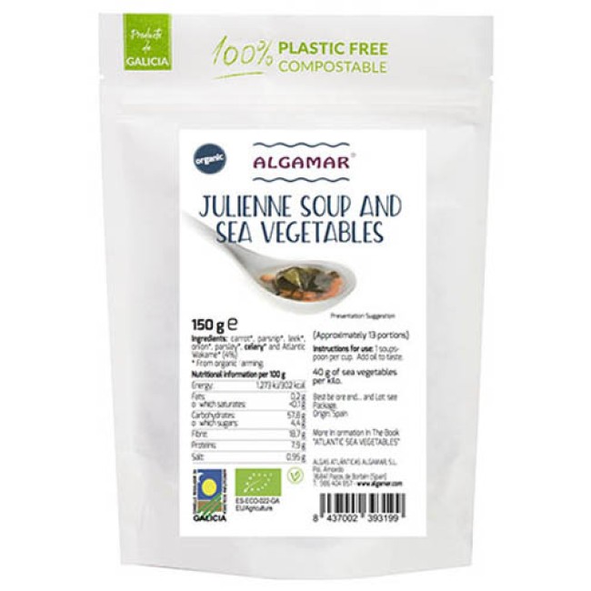 Supa Julienne cu alge marine eco 150g Algamar