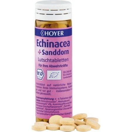Dropsuri cu echinacea si catina eco 60 buc HOYER Dropsuri cu echinacea si catina eco 60 buc HOYER