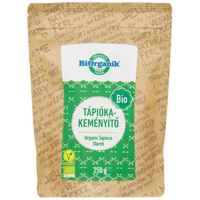 Tapioca amidon bio 250g Biorganik - RevoBio.ro