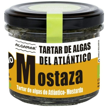 Tartar de alge marine cu mustar bio 100g Algamar