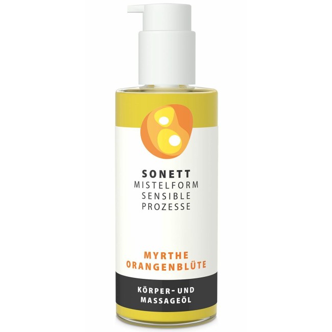 Ulei pentru corp si masaj cu mirt si flori de portocal bio 145ml Sonett Ulei pentru corp si masaj cu mirt si flori de portocal bio 145ml Sonett