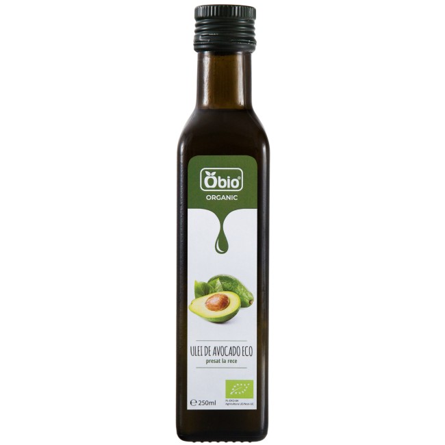 Ulei de avocado bio 250ml Obio Ulei de avocado bio 250ml Obio