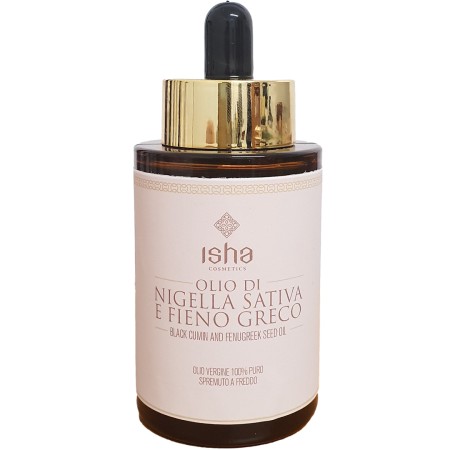 Ulei de chimen negru Nigella Sativa si ulei de schinduf 50ml, Isha Ulei de chimen negru Nigella Sativa si ulei de schinduf 50ml, Isha