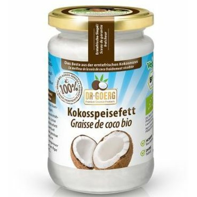 Ulei de cocos Premium dezodorizat pt. gatit bio 200ml Dr. Goerg