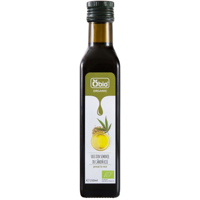 Ulei de canepa bio 250ml Obio