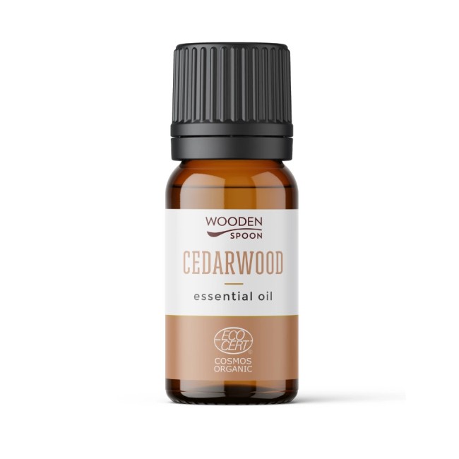 Ulei esential de cedru, bio, 10ml, Wooden Spoon Ulei esential de cedru, bio, 10ml, Wooden Spoon