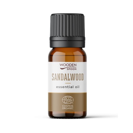Ulei esential de lemn de santal, bio, 5ml, Wooden Spoon Ulei esential de lemn de santal, bio, 5ml, Wooden Spoon