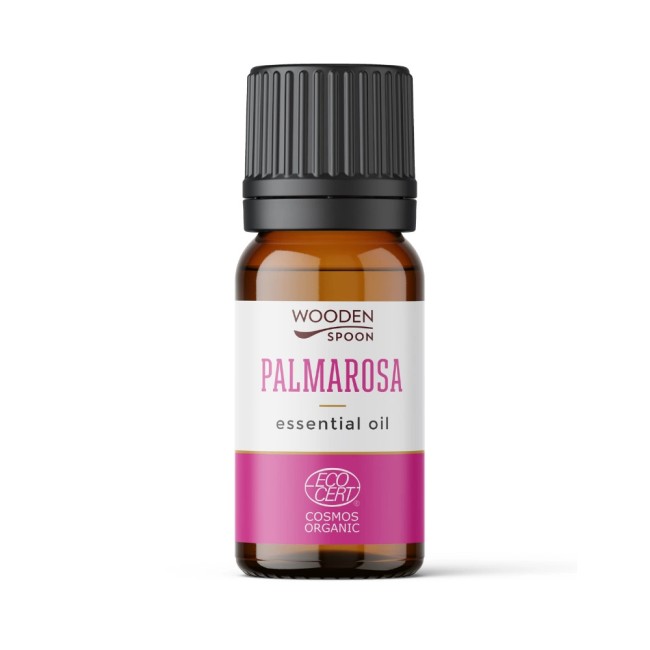 Ulei esential de palmarosa, bio, 5ml, Wooden Spoon Ulei esential de palmarosa, bio, 5ml, Wooden Spoon