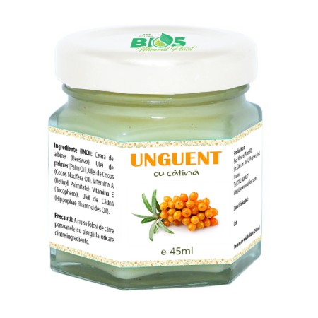 Unguent cu catina, 45ml, Bios Mineral Plant Unguent cu catina, 45ml, Bios Mineral Plant