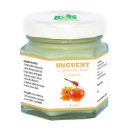 Unguent cu galbenele, miere si propolis, 45ml, Bios Mineral Plant