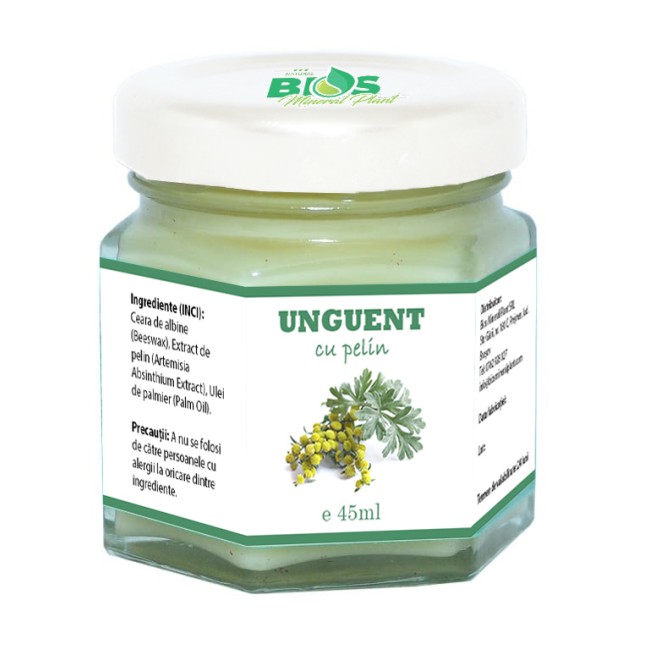 Unguent cu pelin, 45ml, Bios Mineral Plant