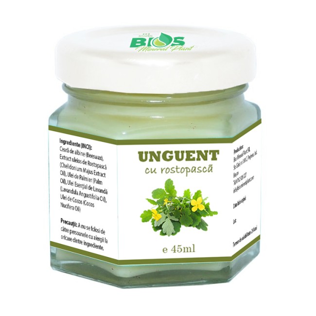 Unguent cu rostopasca, 45ml, Bios Mineral Plant