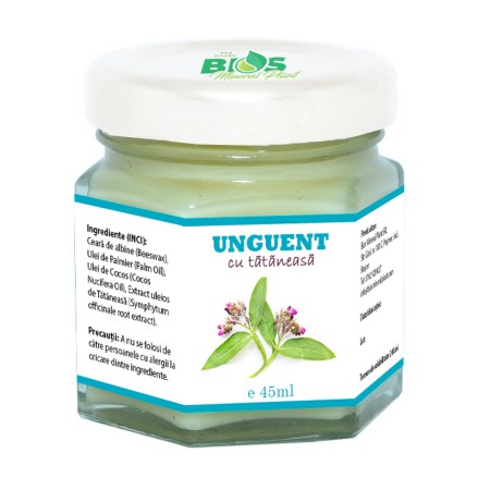Unguent cu tataneasa, 45ml, Bios Mineral Plant