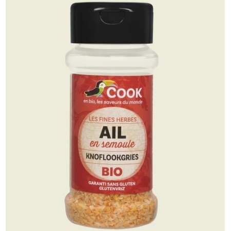 Usturoi bucati 3-5mm bio 50g Cook Usturoi bucati 3-5mm bio 50g Cook