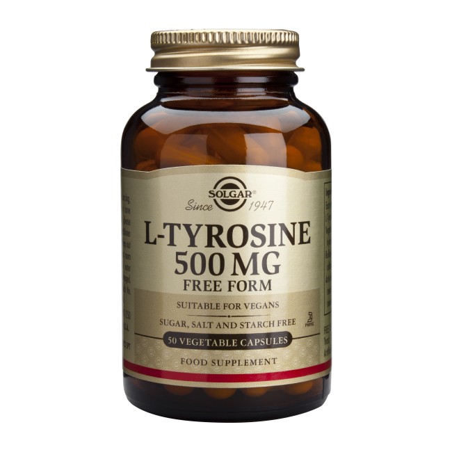 L-Tyrosine 500mg 50 veg caps L-Tyrosine 500mg 50 veg caps
