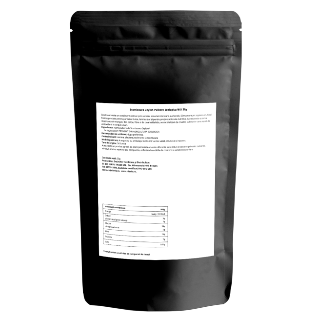 Scortisoara Ceylon Pulbere Ecologica/BIO 30g