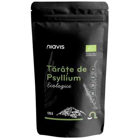 Tarate de Psyllium Ecologice/Bio 125g Tarate de Psyllium Ecologice/Bio 125g