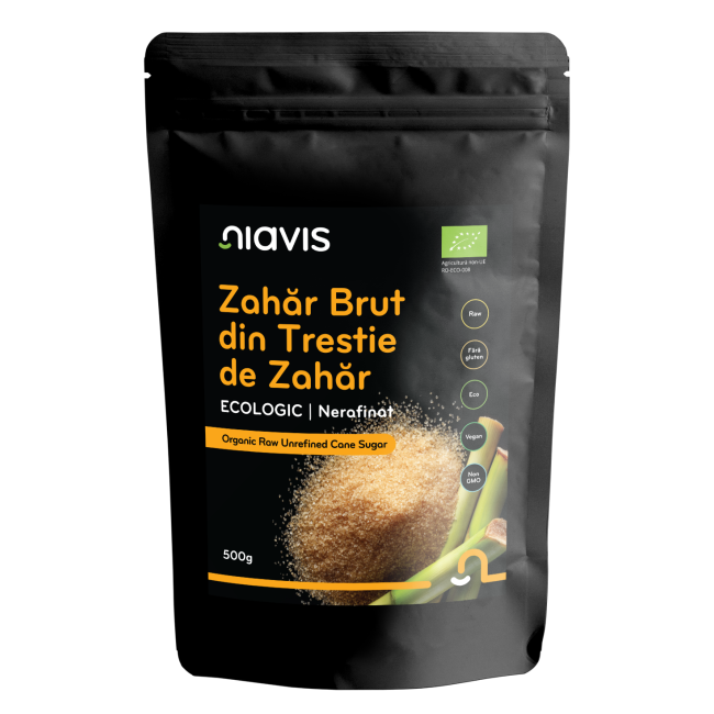 Zahar Brut din Trestie de Zahar Ecologic/BIO 500g