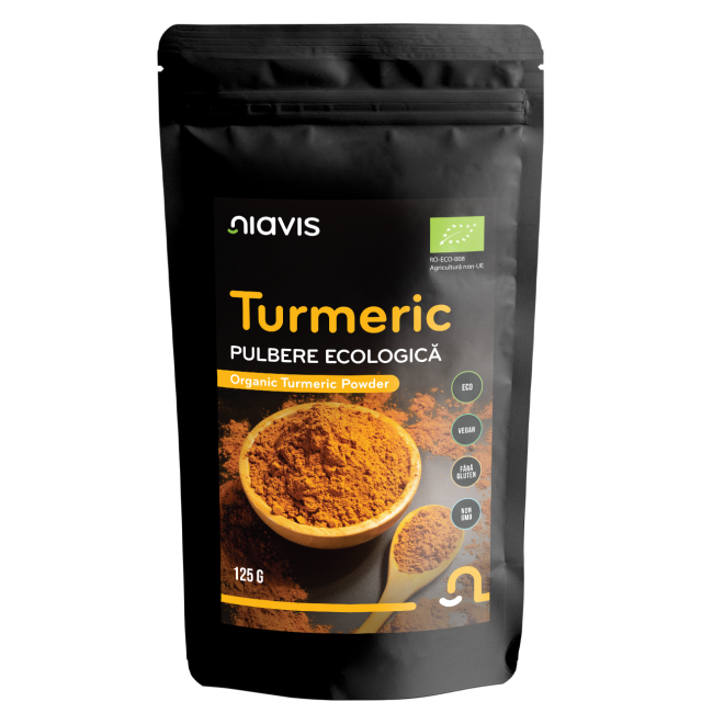Turmeric Pulbere Ecologica/Bio 125g
