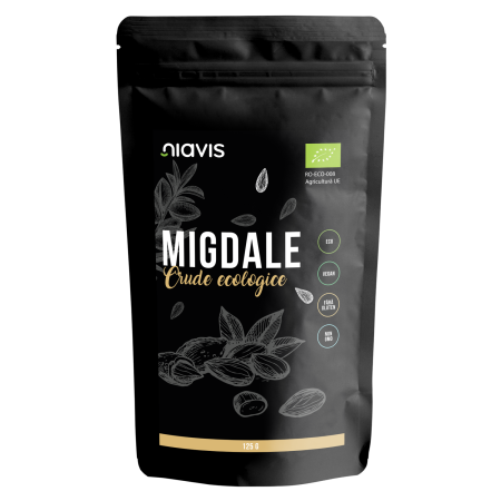 Migdale crude Ecologice/Bio 125g