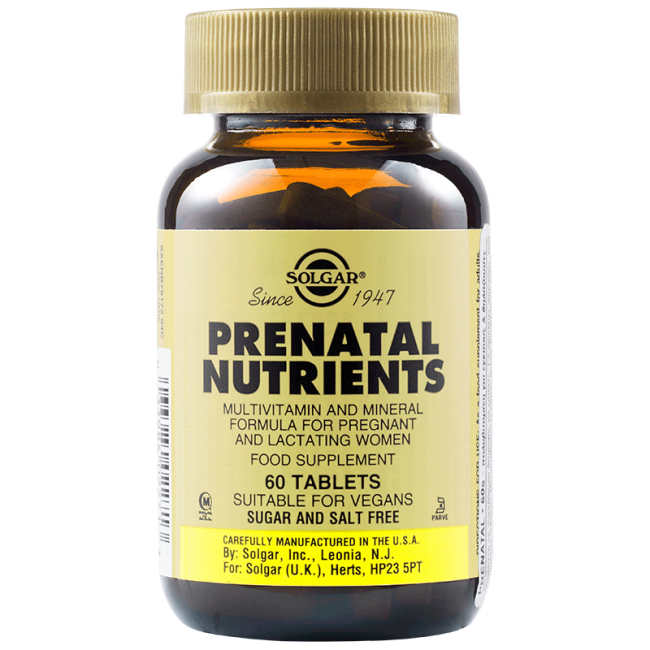 Prenatal Nutrients Tabs 60s