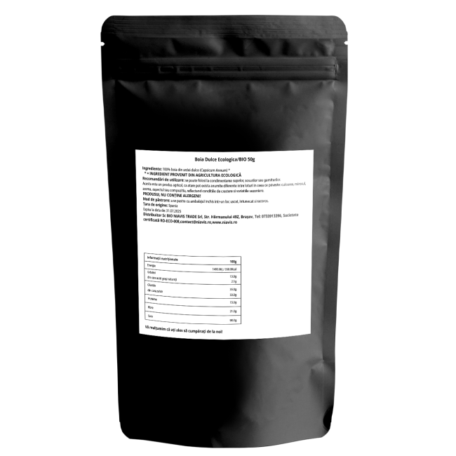 Boia Dulce Ecologica/BIO 50g Boia Dulce Ecologica/BIO 50g
