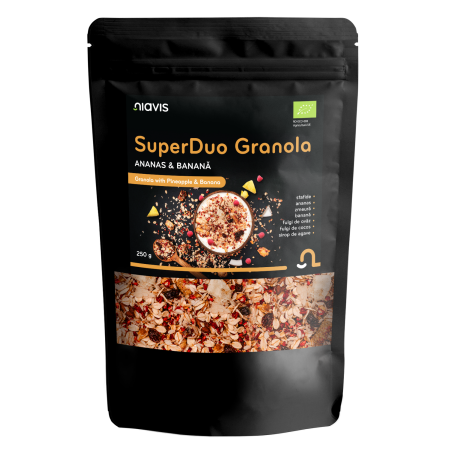 SuperDuo Granola - Ananas & Banana Ecologica 250g