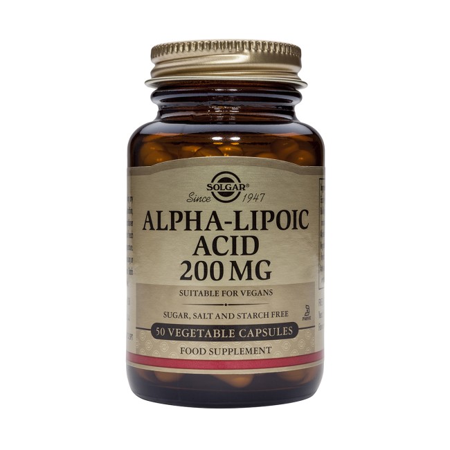 Alpha Lipoic Acid 200mg 50 caps