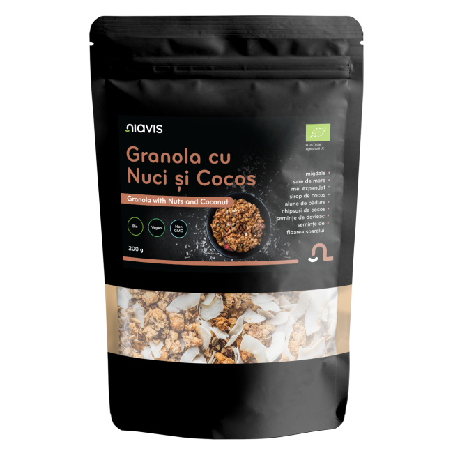 Granola cu Nuci si Cocos Ecologica/BIO 200g