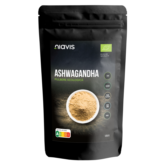 Ashwagandha Pulbere Ecologica/BIO 125g