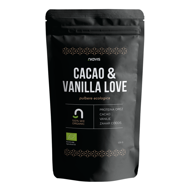 Cacao & Vanilla Love - Mix ecologic 125g
