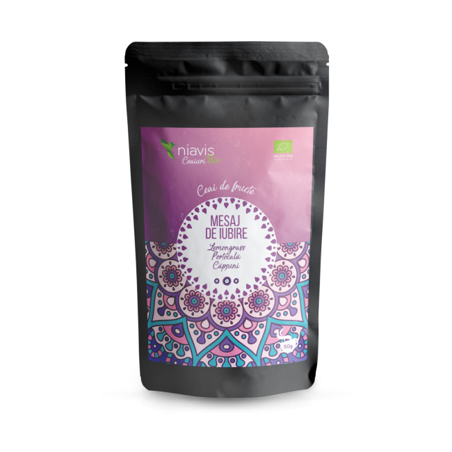 Ceai Ecologic/BIO "Mesaj de Iubire" 50g Ceai Ecologic/BIO "Mesaj de Iubire" 50g