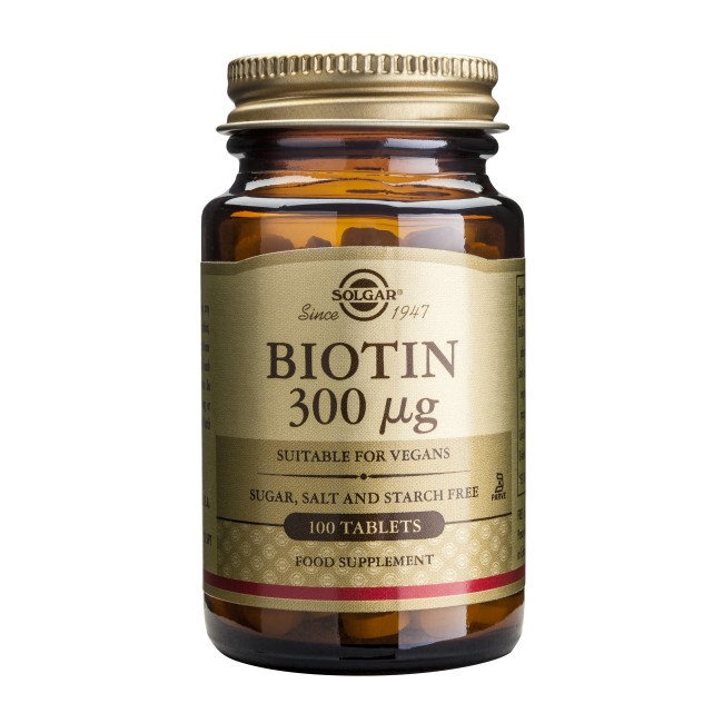 Biotin 300mcg 100 tablete