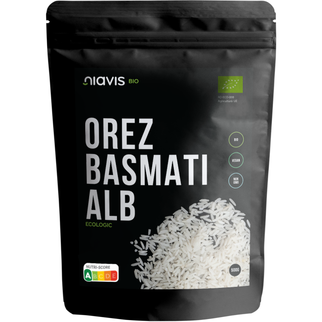 Orez Basmati Alb Ecologic/BIO 500g