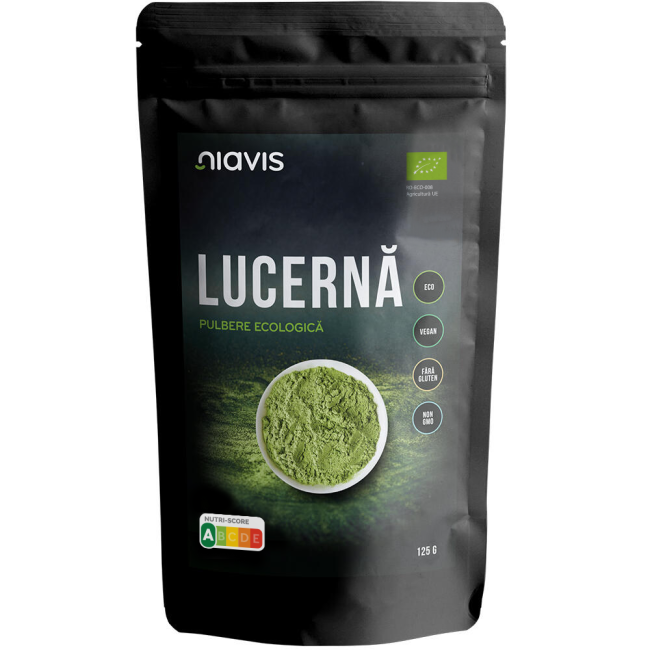 Lucerna(Alfalfa) Pulbere Ecologica/Bio 125g