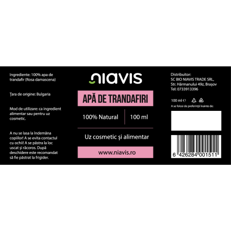 Apa de Trandafiri 100ml