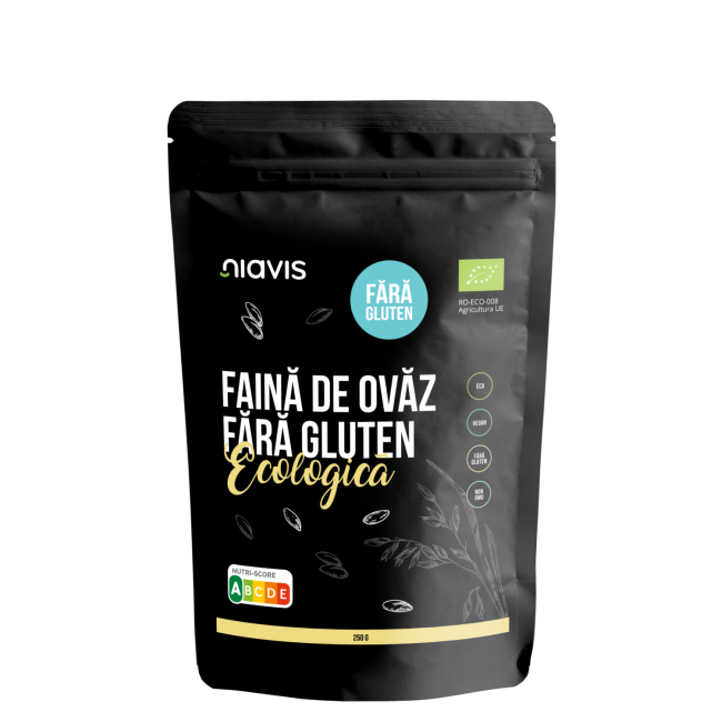 Faina de Ovaz Fara Gluten Ecologica/BIO 250g Faina de Ovaz Fara Gluten Ecologica/BIO 250g