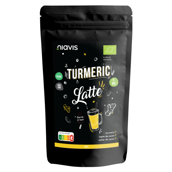 Turmeric Latte Pulbere Ecologica/Bio 150g