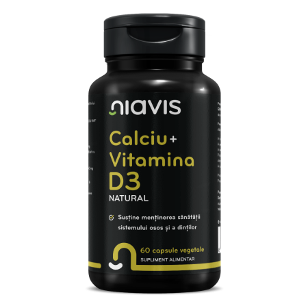 CALCIU+VITAMINA D3 NATURAL 60CPS CALCIU+VITAMINA D3 NATURAL 60CPS