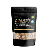 Fulgi de Ovaz Fini Fara Gluten cu Maca, Chia si Seminte de Canepa Ecologici/Bio 200g