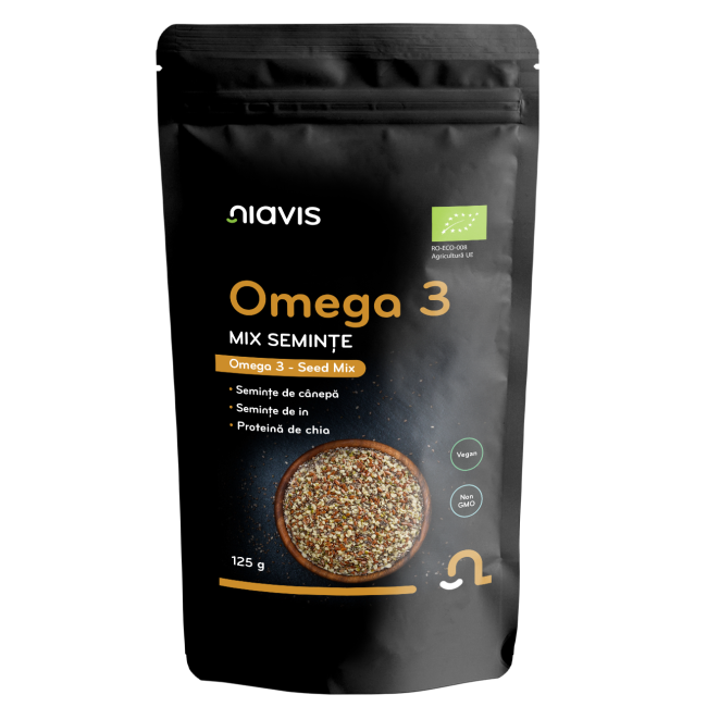 Omega 3 - Mix Seminte Ecologice/BIO 125g