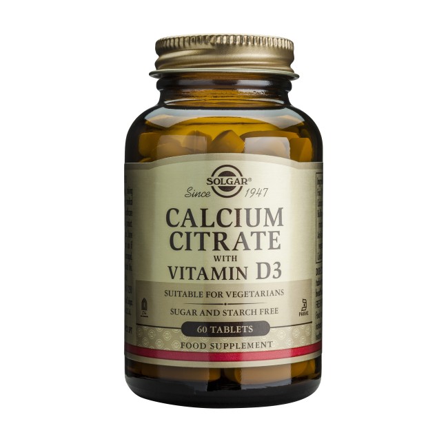 CALCIUM CITRATE 250mg cu D3 60 tablete