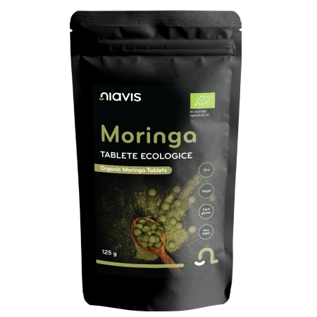 Moringa Tablete Ecologice/BIO 125g