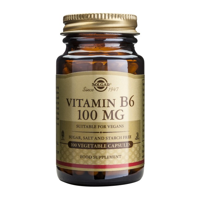 Vitamin B-6 100mg 100 veg caps Vitamin B-6 100mg 100 veg caps