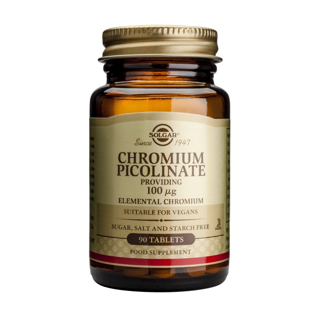 Chromium Picolinate 100mg 90 tablete Chromium Picolinate 100mg 90 tablete