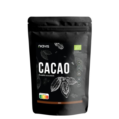 Cacao Pulbere RAW Ecologica/Bio 250g