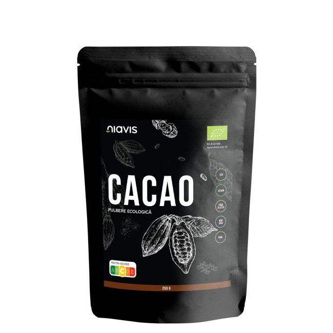 Cacao Pulbere RAW Ecologica/Bio 250g